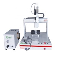 Green Automatic Single Hand Servo Screw-Locking Machine Soldering Iron Machine Auto Soldering Machine