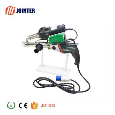 1600W Single Screw Plastic Hand Extruder Machine for HDPE Sheet Welding